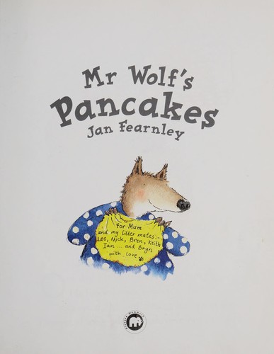 Mr.Wolf's Pancakes (Picture Mammoth)