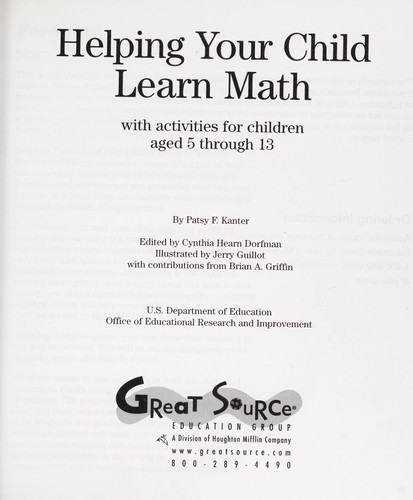 Helpling Your Child - Learn Math