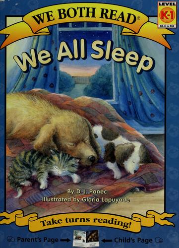 We All Sleep (We Both Read - Level K-1 (Quality))