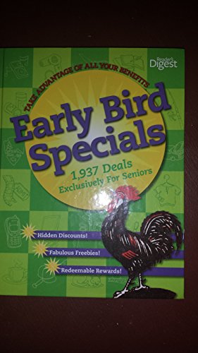 Early Bird Specials: 1937 Deals Exclusively for Seniors