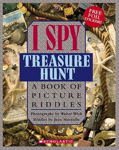 I Spy Treasure Hunt (pob With Stickers) (I Spy (Scholastic Hardcover))