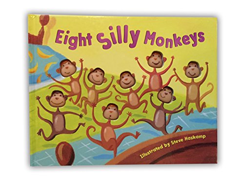 Eight Silly Monkeys Jumping on the Bed