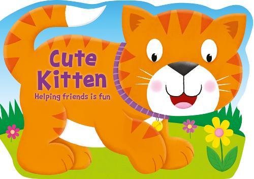 Cute Kitten (Die-cut Shaped Animals)