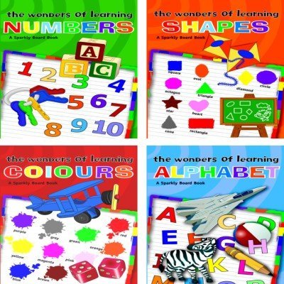 Let's Learn Shapes A Sparkly Boaard Book