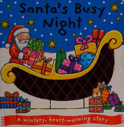 Santa's Busy Night (Board Book Deluxe 2)