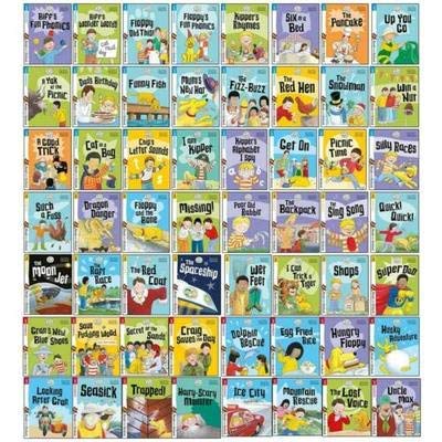 Oxford Read at Home Biff, Chip and Kipper Complete Phonics Collection - Levels 1-6; 48 Books