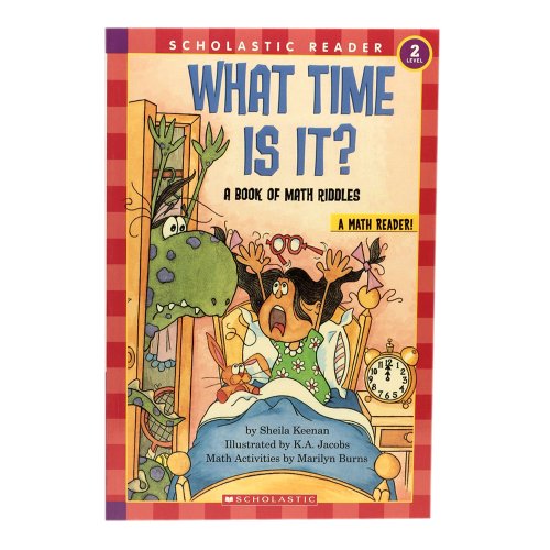 What Time Is It? A Book Of Math Riddles (level 2) (Hello Reader, Math)