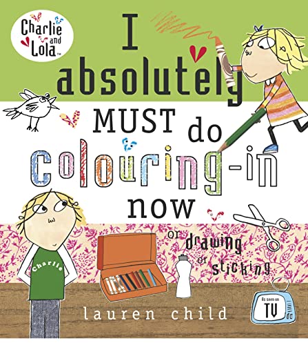 I Absolutely Must Do Colouring-in Now