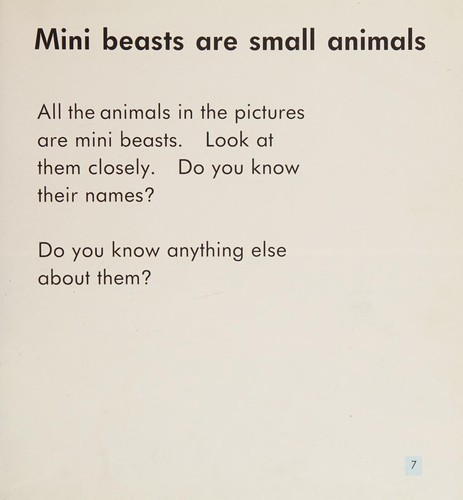 Mini Beasts