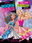 Barbie Rock'n Royals Deluxe Colouring Book