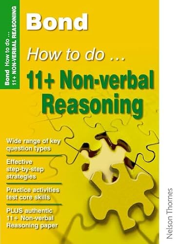 Bond How to do 11+ Non-Verbal Reasoning New Edition