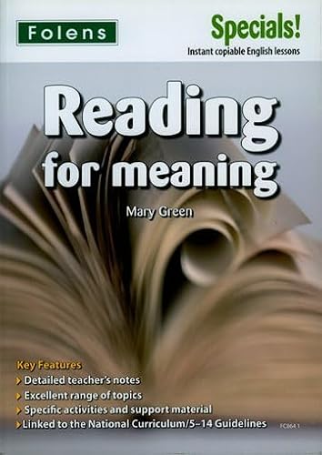 English (Secondary Specials)