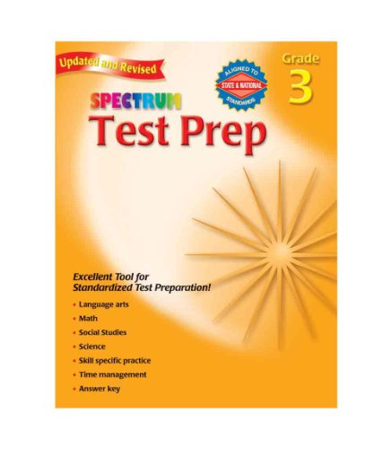 Test Prep, Grade 3 (Spectrum)