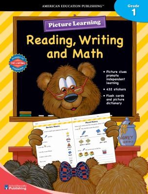 Picture Learning Reading, Writing, and Math for Grade 1
