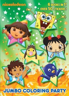 Jumbo Coloring Party (Nick Jr.) (Jumbo Coloring Book)