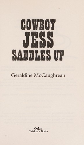 Cowboy Jess Saddles Up