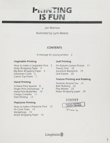 Printing Is Fun