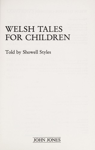 Welsh Tales for Children