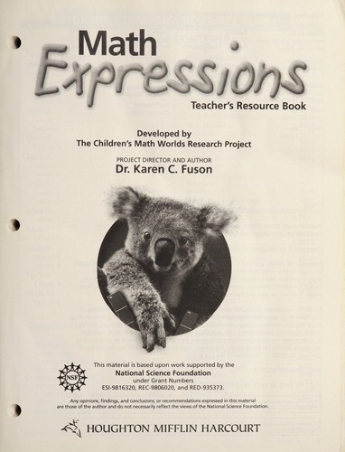 Math Expressions, Grade 1