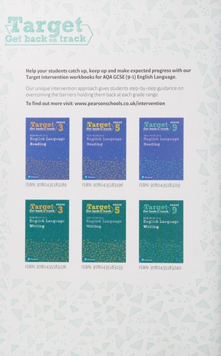Target Grade 9 Reading AQA GCSE (9-1) English Language Workbook