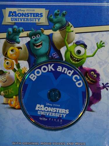 Disney Monsters University Book and CD