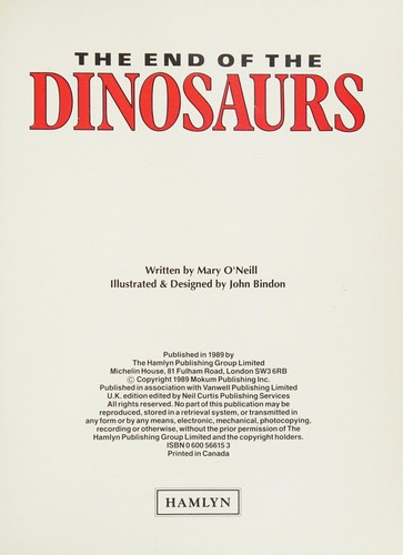 The End of the Dinosaurs