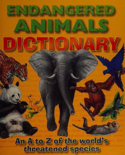 Endangered Animals Dictionary