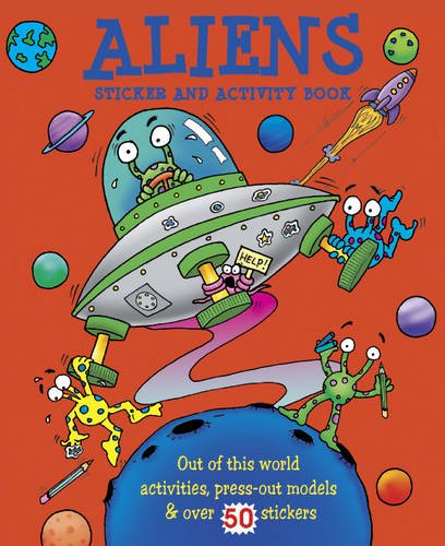 Aliens sticker and Activity book