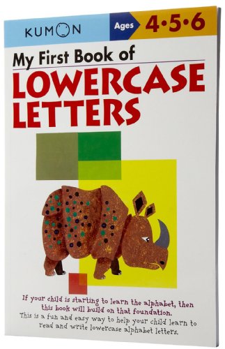 My First Book of Lowercase Letters (Kumon Workbooks, Commonwealth Edition)