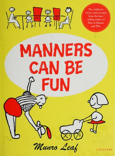 Manners Can Be Fun