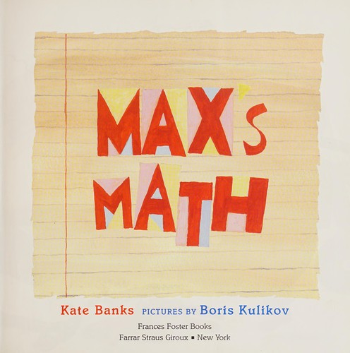 Max's Math (Max's Words)