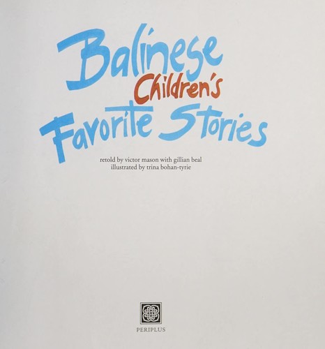 Balinese Children's Favorite Stories