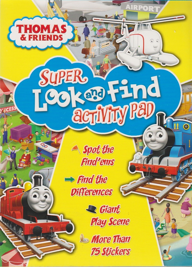 Thomas & Friends Super Look and Find Activity Pad