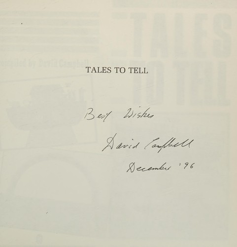 Tales to Tell