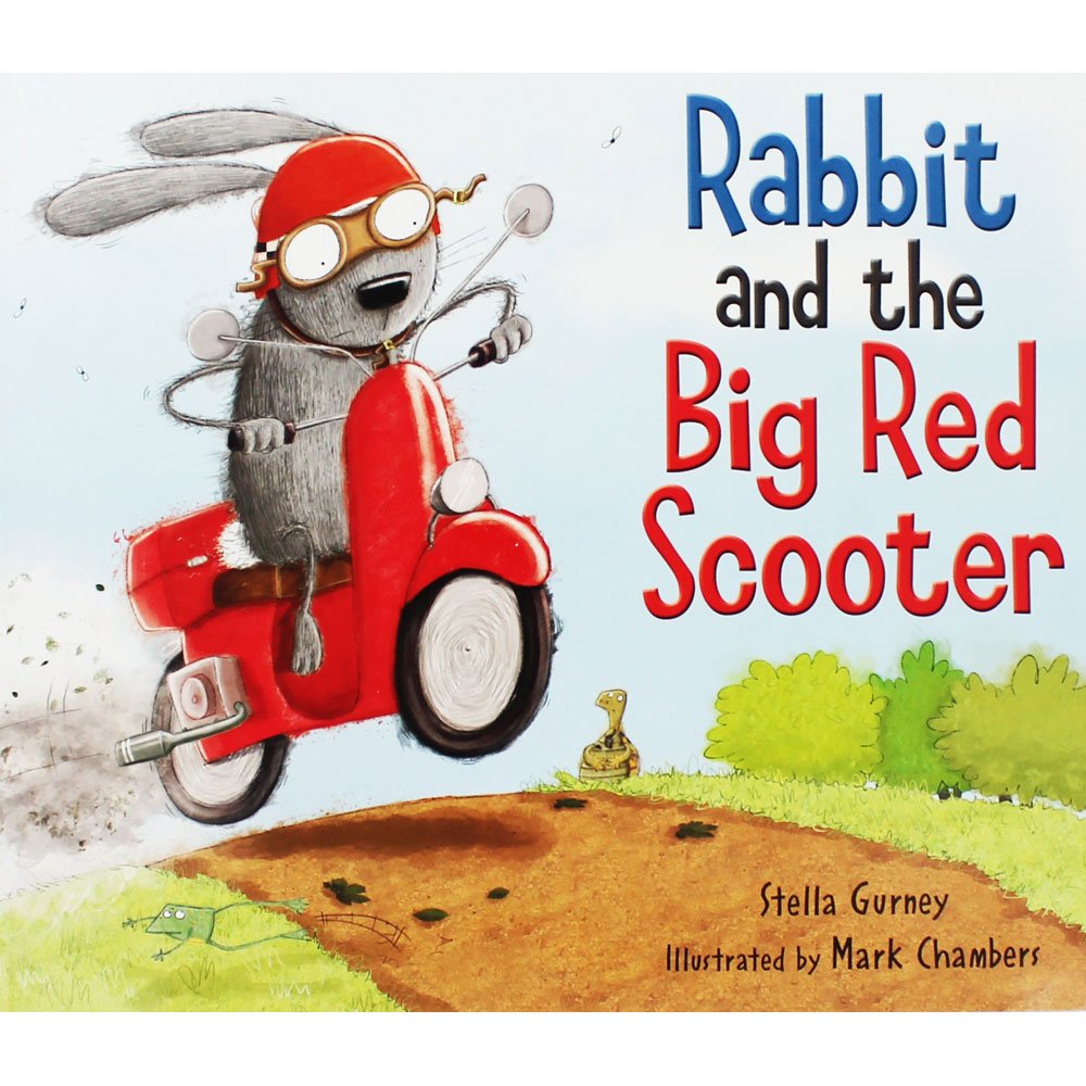Rabbit and the Big Red Scooter